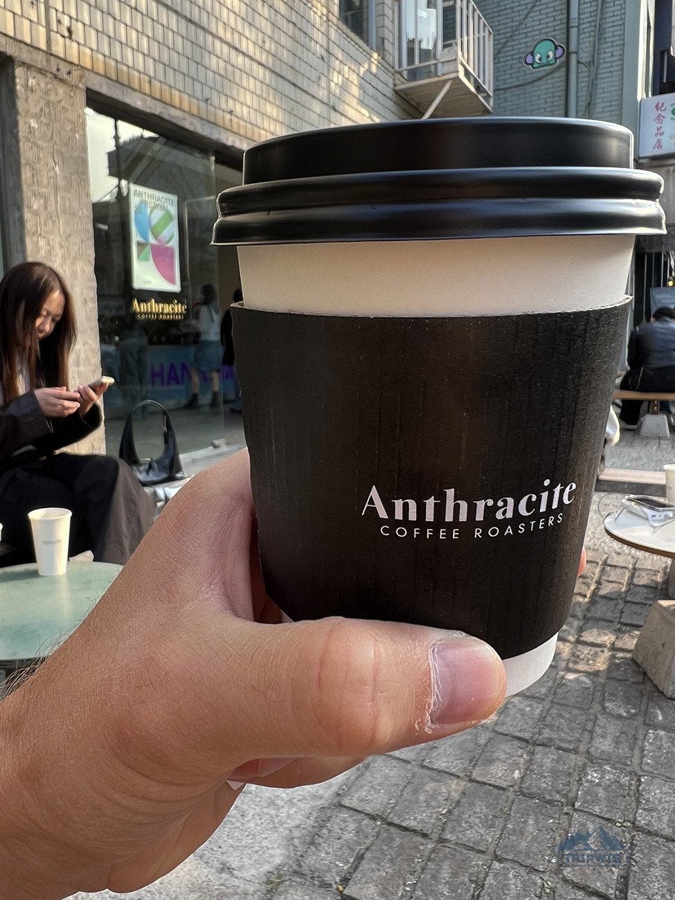Anthracite coffee