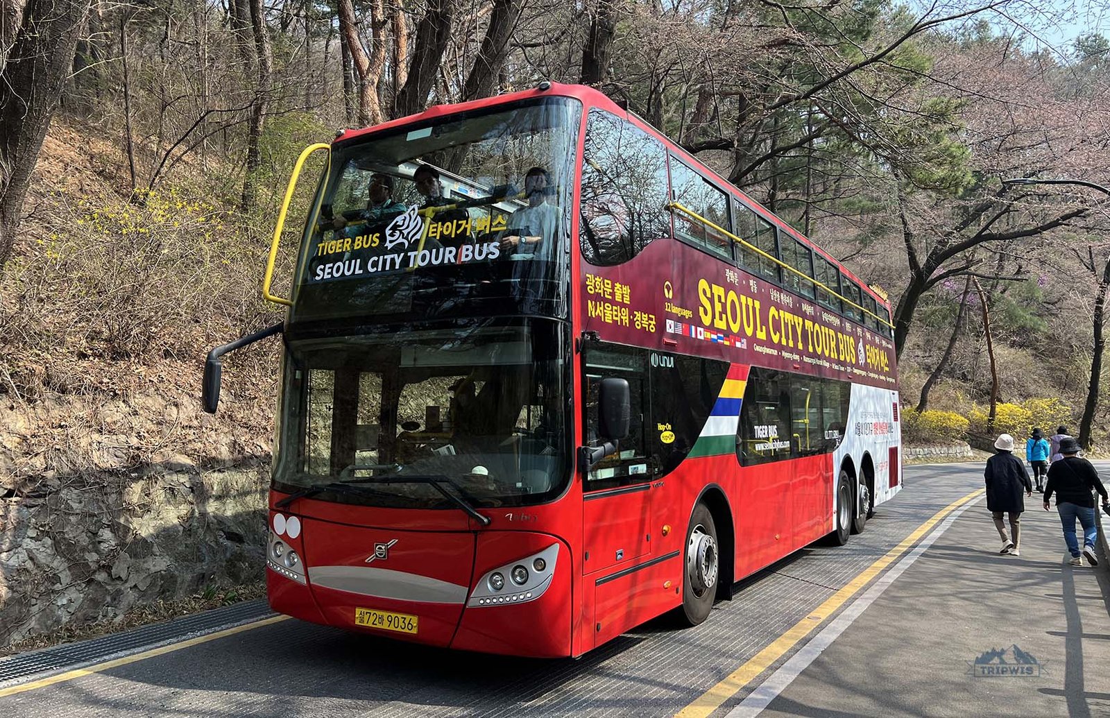 Seoul city tour bus