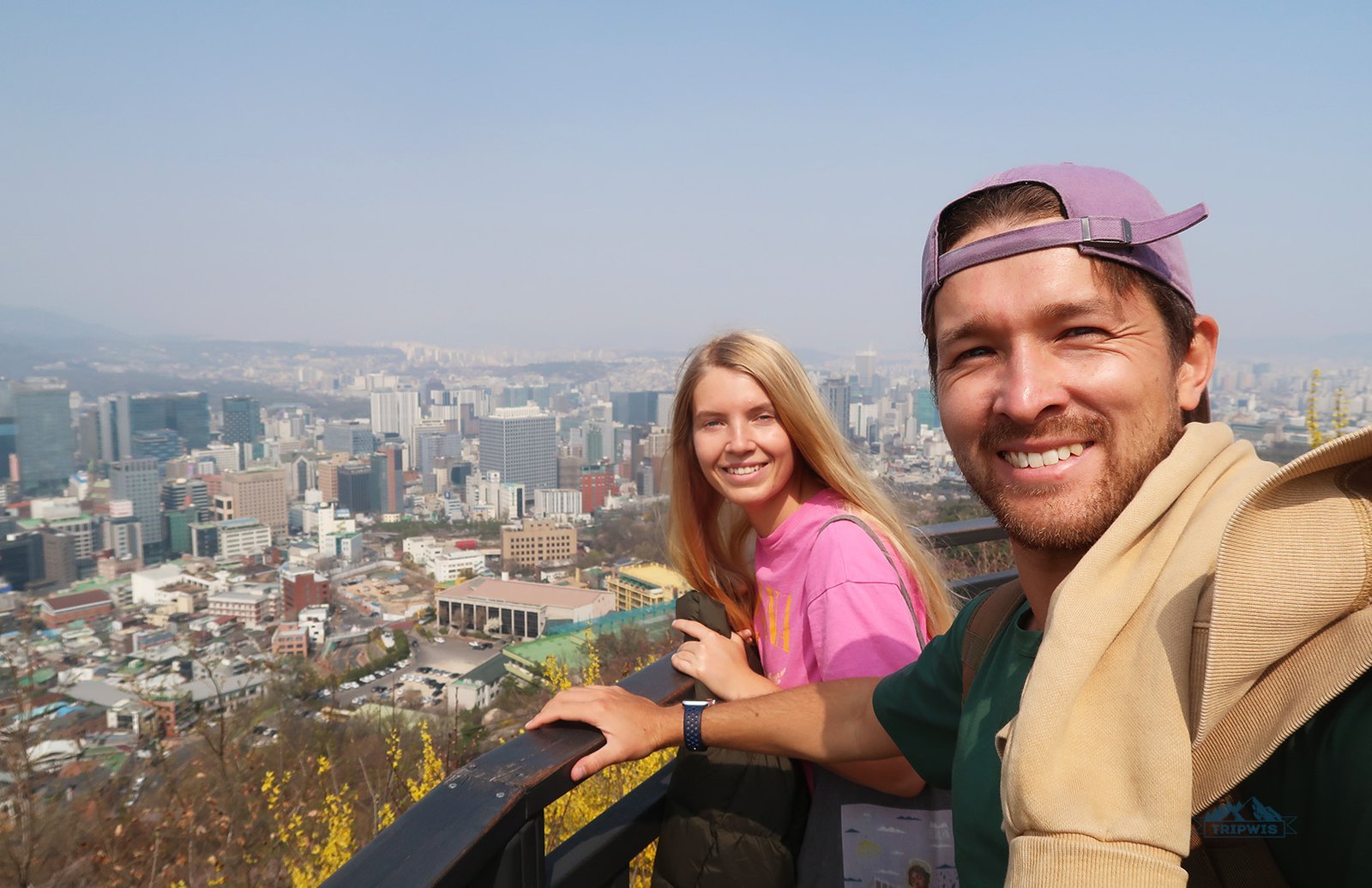 Seoul city viewpoint